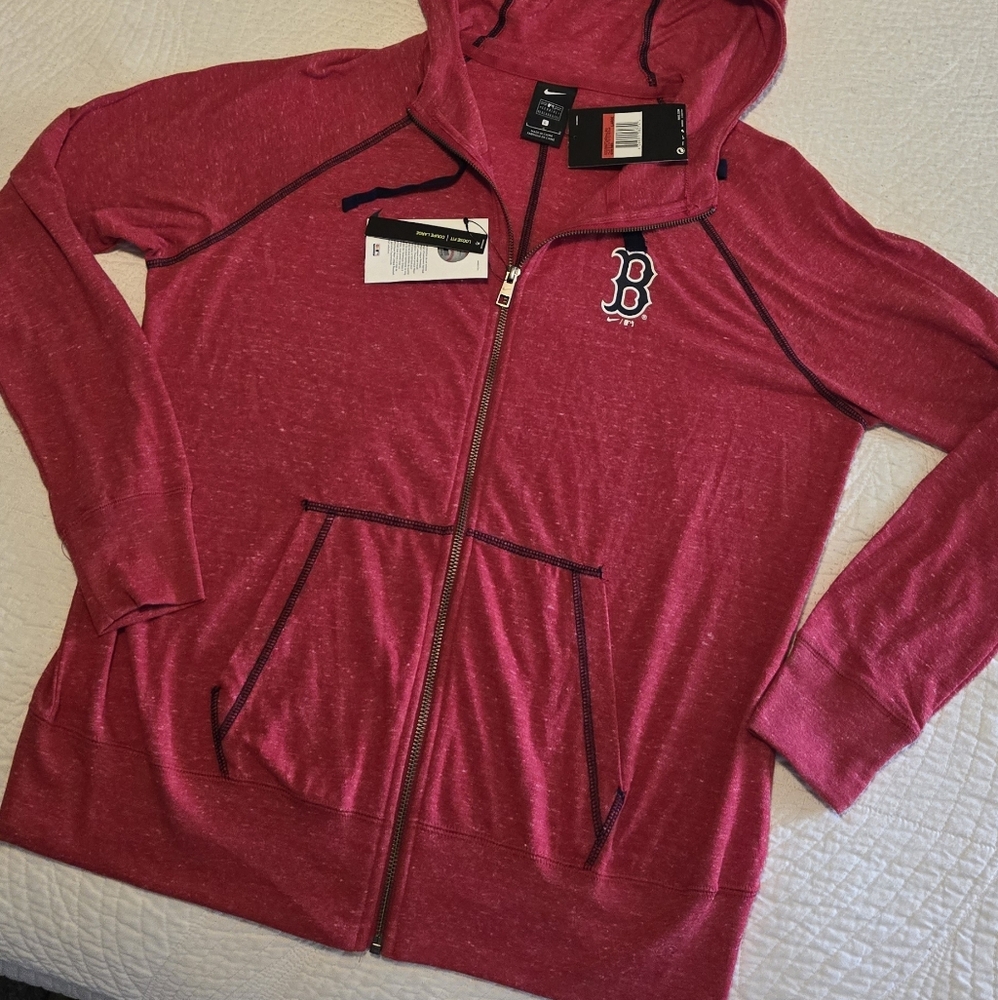 NWT Nike Boston Red Sox Full Zip Hoodie